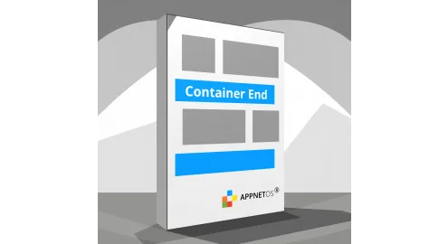 APPNET OS Fin del contenedor