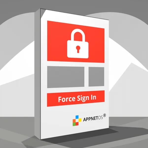 APPNET OS Force Sign In