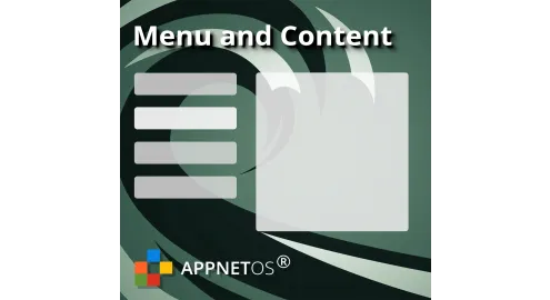 APPNET OS Menu and Content