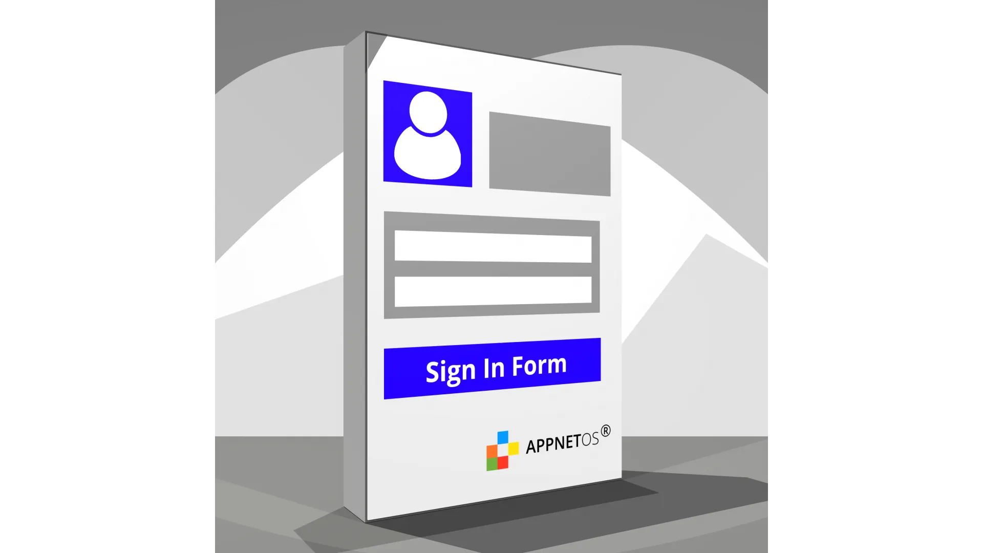 APPNET OS Sign in form