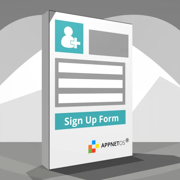 APPNET OS Registrierungsformular