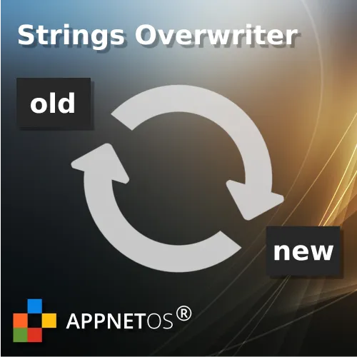 APPNET OS Strings Overwriter