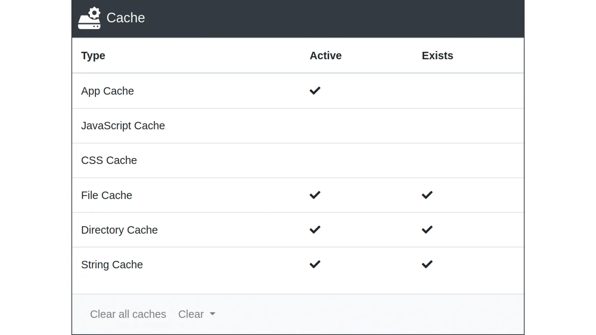 APPNET OS Widget Cache